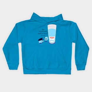 Disappearing Ice cubes Kids Hoodie